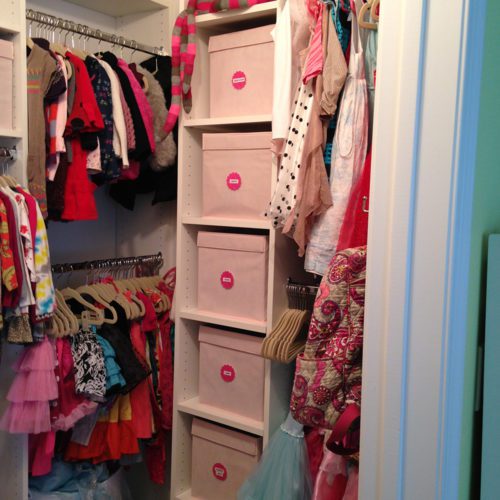 Organized Girl's Closet 3