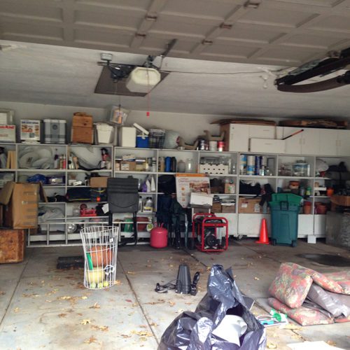 Untidy Garage